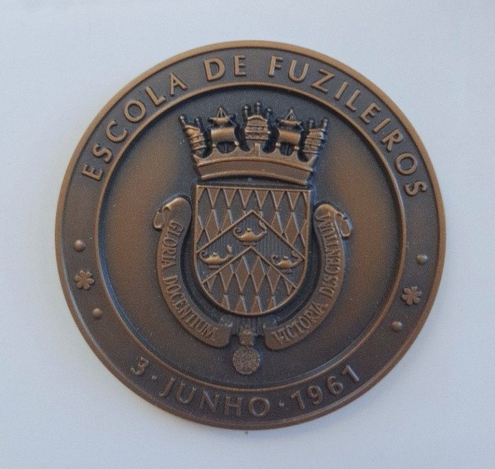 Medalha bronze 80mm Fuzileiros