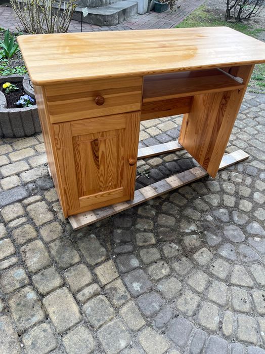 Biurko sosnowe Ikea 120/55