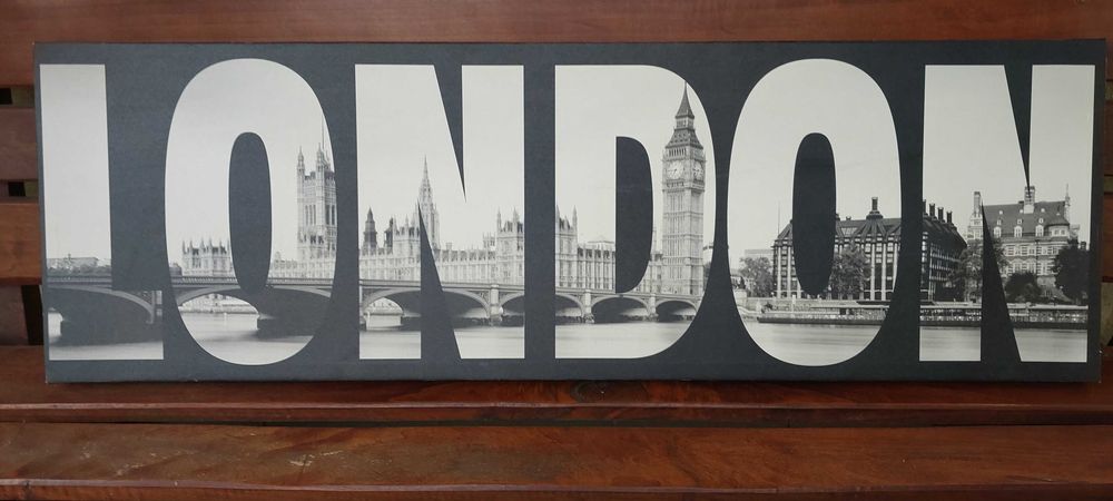 Obraz London duży 38cm x 120cm
