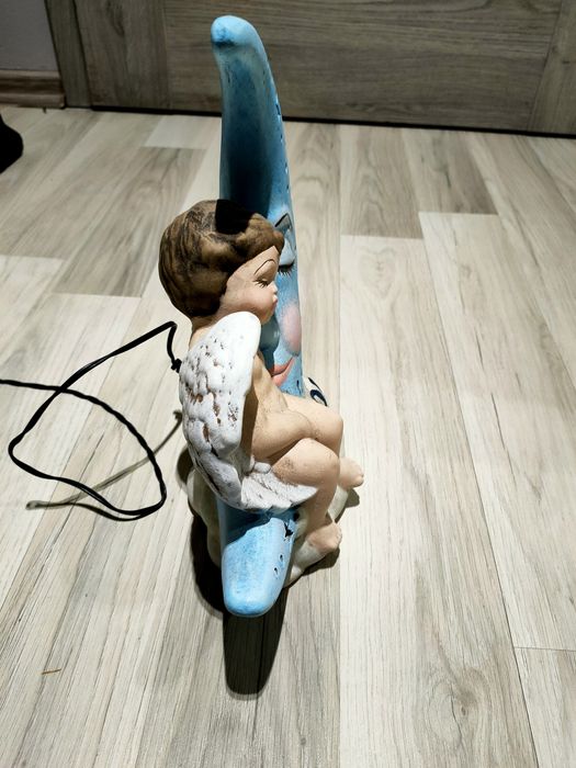 Figurka lampka aniołek z imieniem Igor.