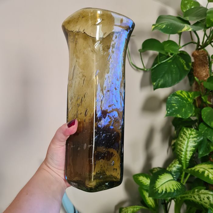 Wazon szkło artystyczne Jargiło Glass