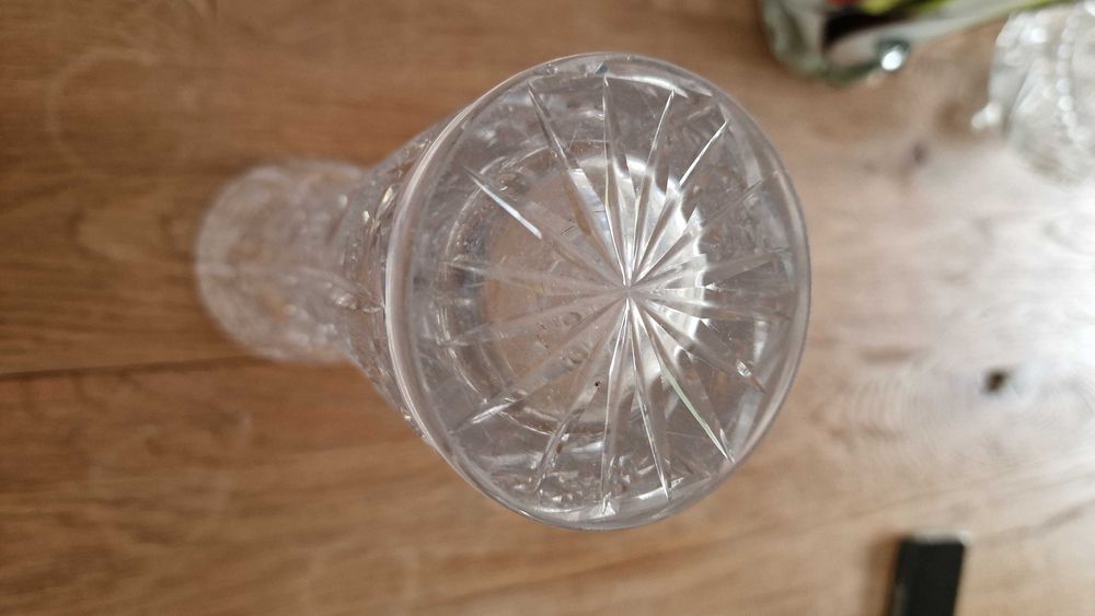 Wazon kryształowy Vintage PRL