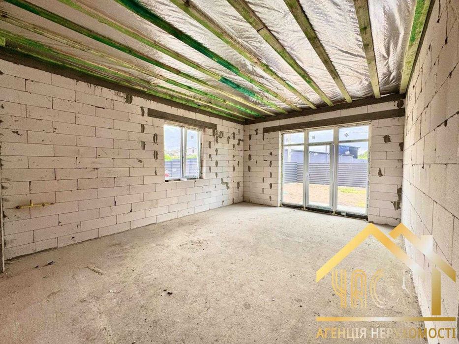 Продаж сучасного одноповерхового будинку 105 м² у с.Білогородка з ГАЗом
