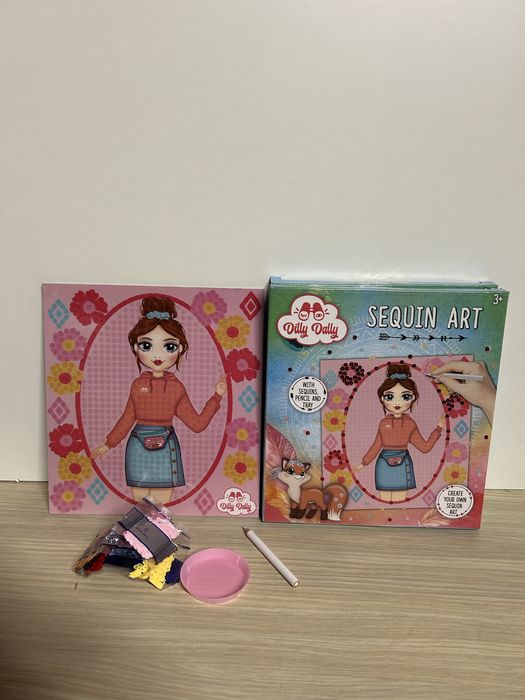 Zestaw kreatywny SEQUIN ART – Dilly Dally  nr.7363