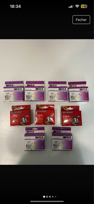 Tinteiros compativeis com impressora Epson