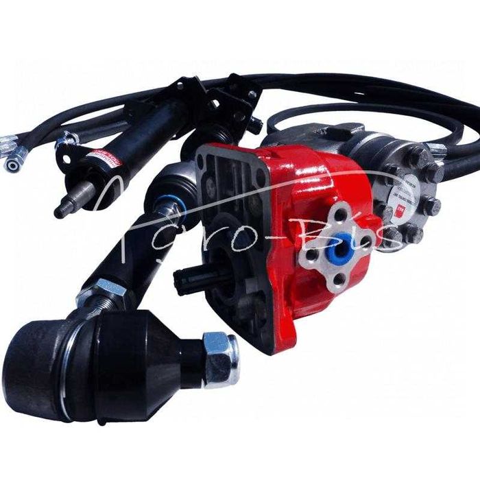 Wspomaganie Ursus C-330 sprężarka oś okrągła siłownik między kołami