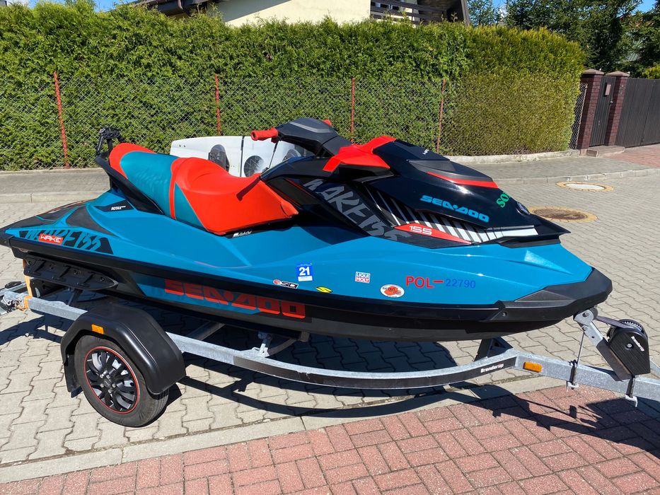 Wynajem długoterminowy Skutera Wodnego Sea-Doo GTI 155/ WAKE 155 KM 2019| iBR | Warszawa MAZURY