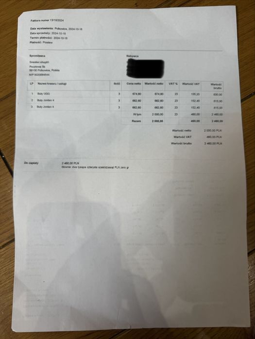 Nike Air Jordan 4 retro rozmiar 36.5 Nowe Orginalne