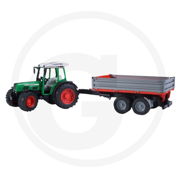 Trator Fendt 209s com reboque