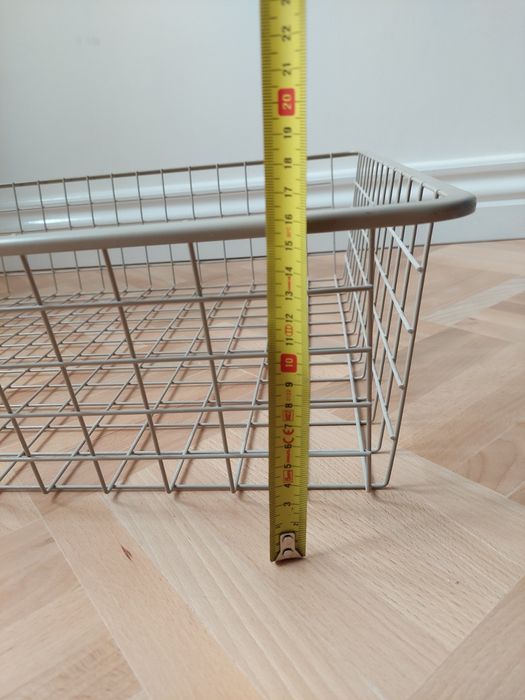 Kosz metalowy do szafy wnękowej na szynach szerokość 59cm