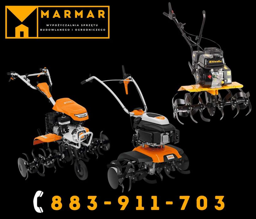 Wertykulator, aerator, glebogryzarka, walec, WYNAJEM, WYPOŻYCZALNIA !