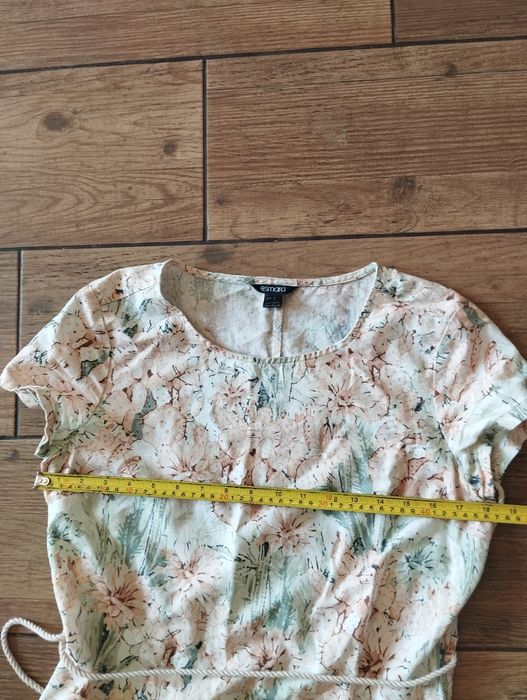 Letnia sukienka w kwiaty S/M