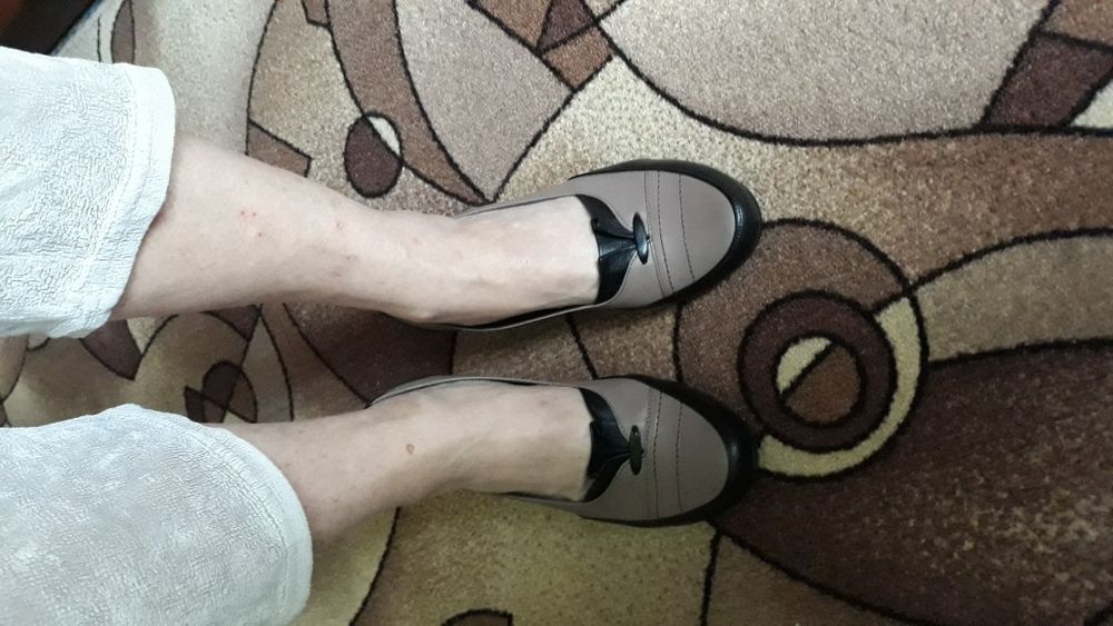 Туфли кожаные