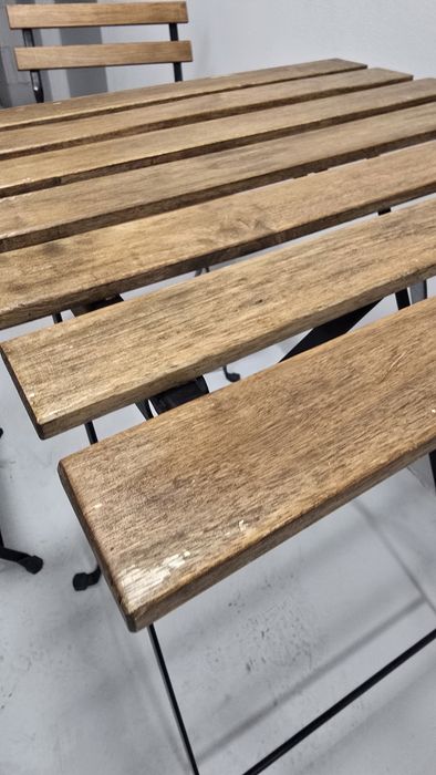 Stół i dwa krzesła ikea