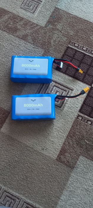Акумулятор Для Fpv Дрона 6S2P 8000Mah 80A, 22.2V | Професійний АКБ