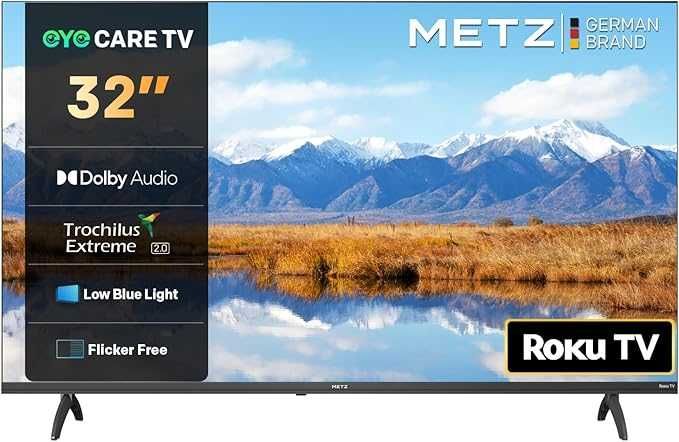 METZ Blue TV 32-calowy telewizor Smart TV, telewizor Roku 80 cm