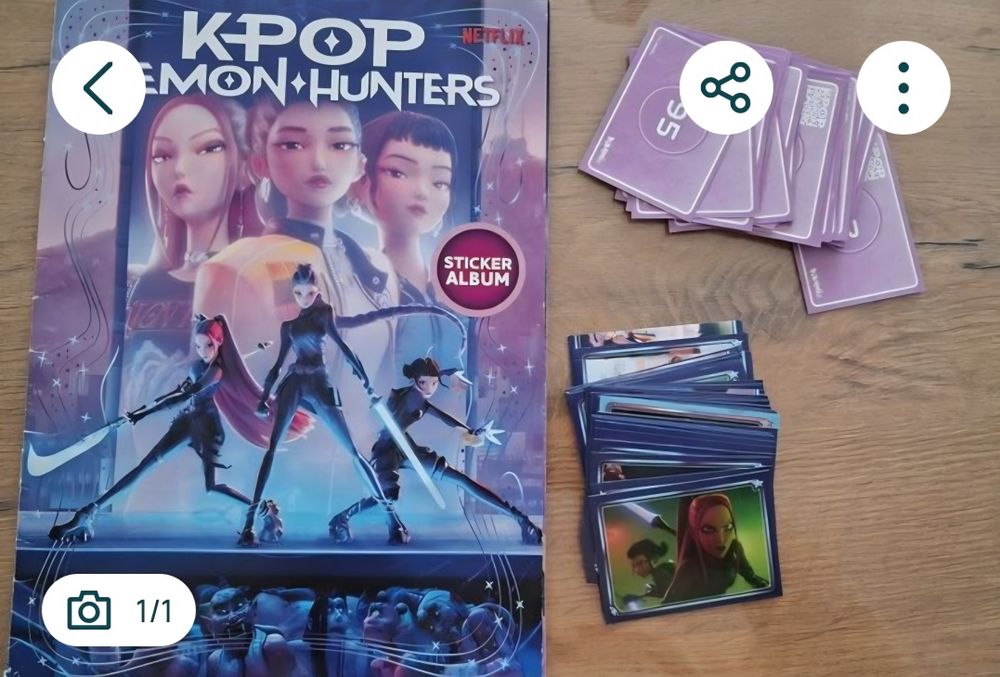 Kpop naklejki rezerwacja Dagmara 4 szt