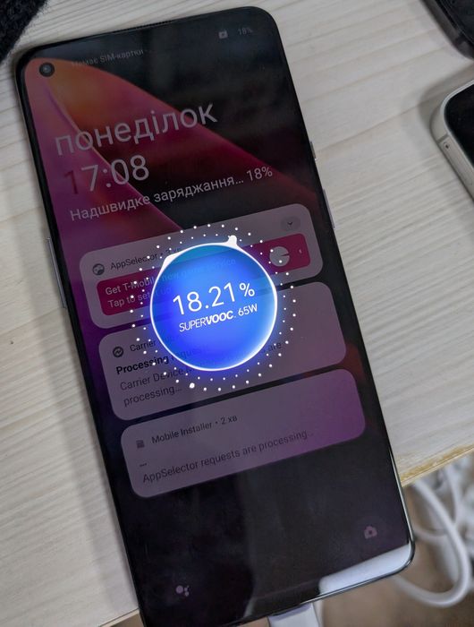 НОВИЙ Швидкісний зарядний пристрій Realme,OnePlus 65W,SuperVooc.