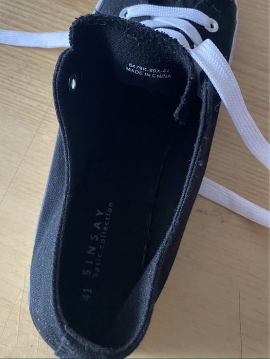 Кеди sinsay, 41 розмір, унісекс