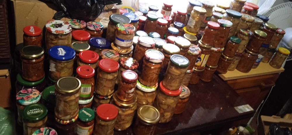 Rydze marynowane po cygansku sloik 540ml 4 Sztuki 80zl-zbior 2024R