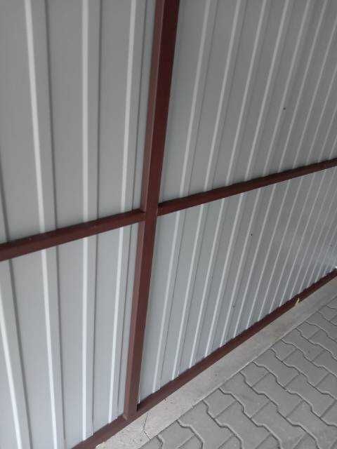 garaż blaszany 12x6 garaże blaszane wiata na busy magazyn  7x5