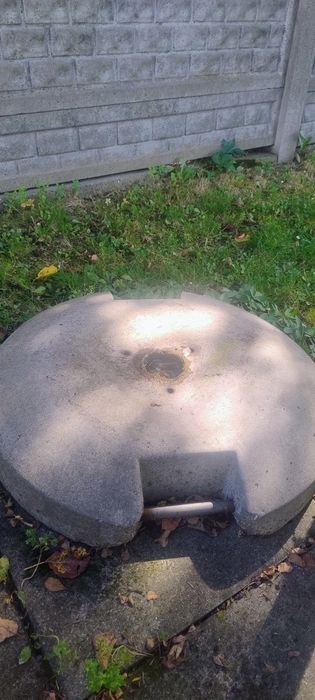 Krąg betonowy podstawa do parasola ciężka