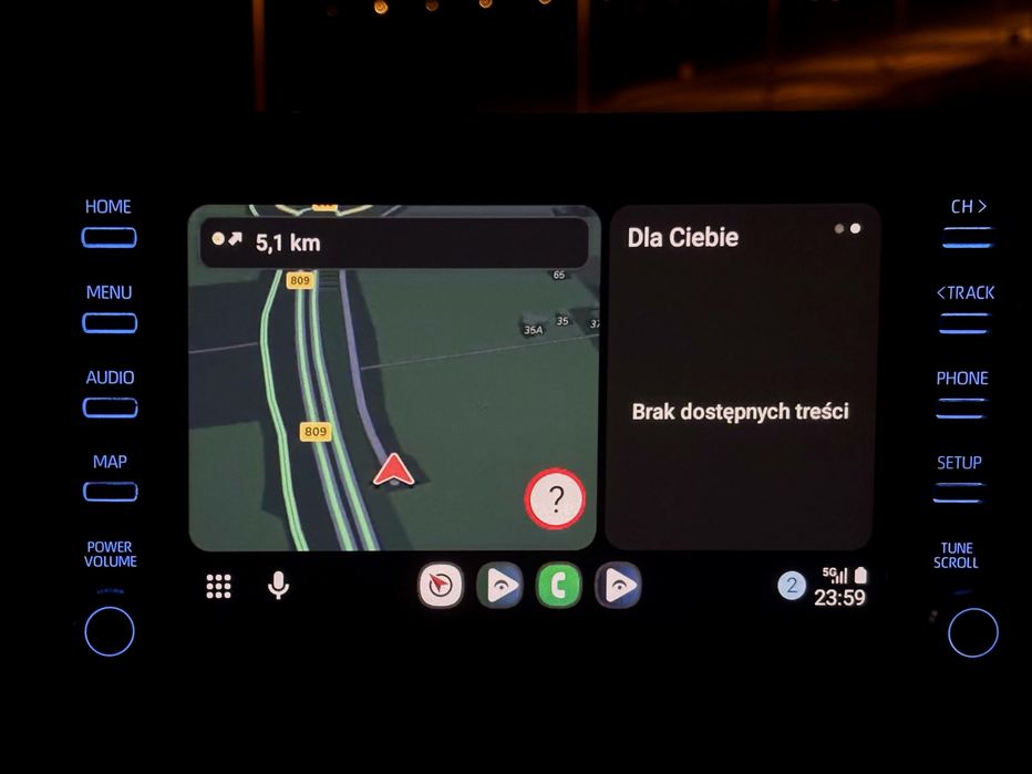 CAŁA POLSKA Instalacja Apple CarPlay i Android Auto Toyota Rav4 Corolla Camry