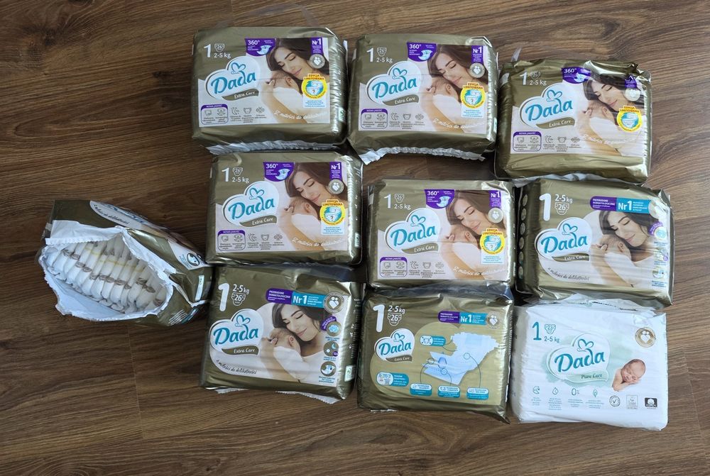 Pieluchy DADA 1 nowe