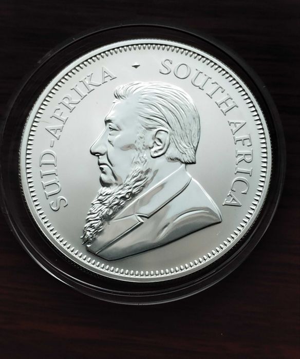 СРІБЛО. Сертифікат." 50 років Крюгеранду "Ювілейний . Лімітована. 2017