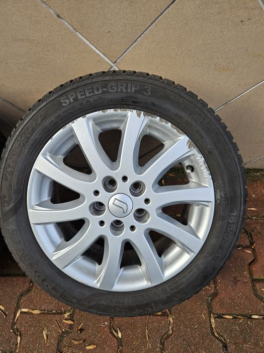 Felgi Koła 15" Skoda Fabia Vw Polo 5x100 ET35 +185.55.15 Semperit
