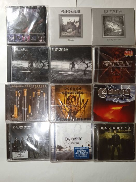 Продам фірмові CD Burzum, Bethlehem ,  Bulldozer, Crucifier