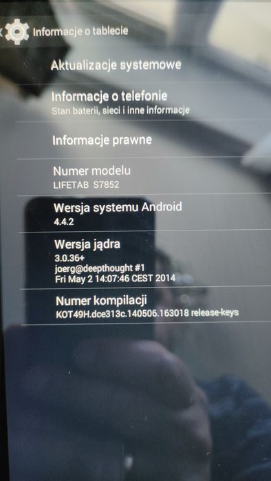 TABLETY Do wgrania Androida