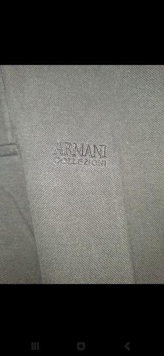 Polo Preto Armani - Homem (M)