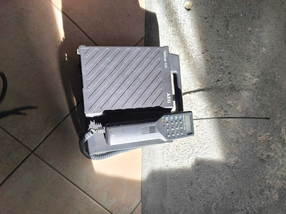 Telemóvel Antigo AEG Telecar CD 452 – Vintage/Clássico