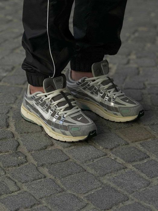 Кросівки Nike P-6000 Premium Grey Кроссовки Найк Сірі Взуття Обувь ТОП