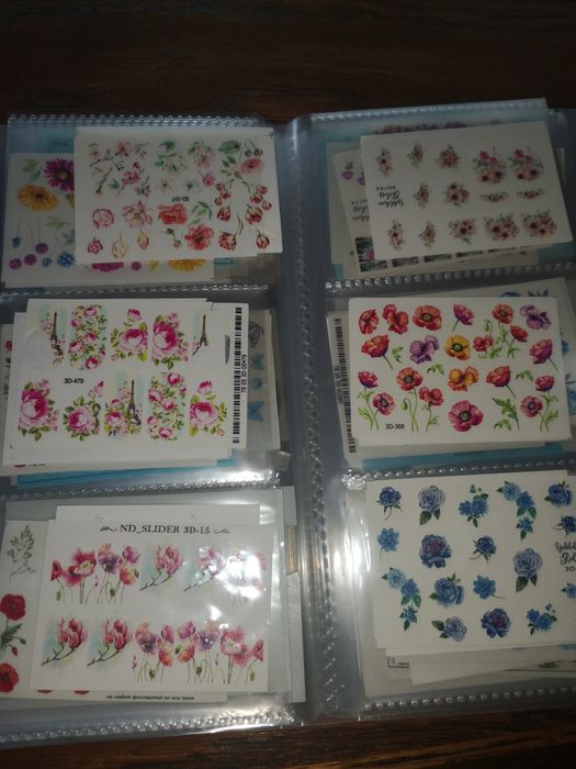 Naklejki, ozdoby, stylizacja, paznokcie