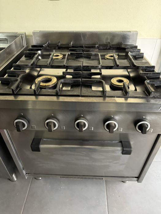 Fogão 4 queimadores / 4 bocas junex  mais grelhador