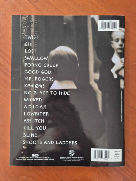 Korn - Life Is Peachy - Guitar Tablature book