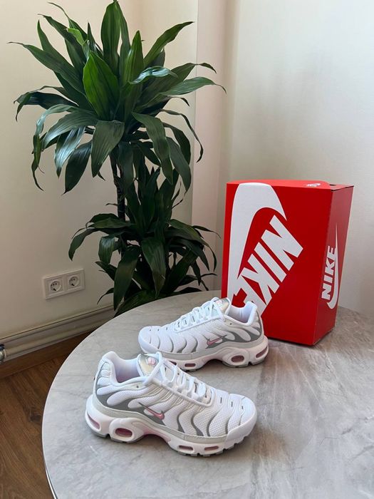 Nike Air Max TN + White Pink, Найк Аір Макс