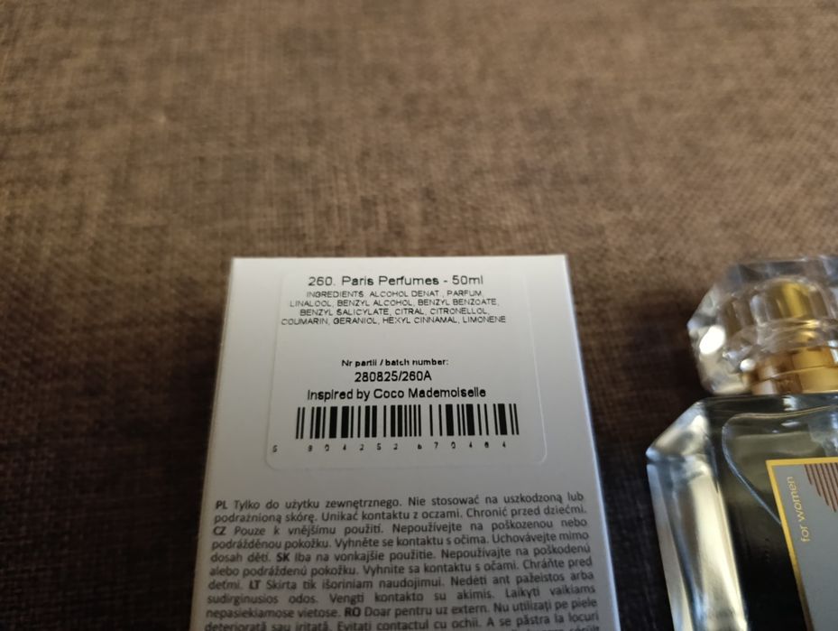Nowe perfumy Paris Perfumes (Coco)
