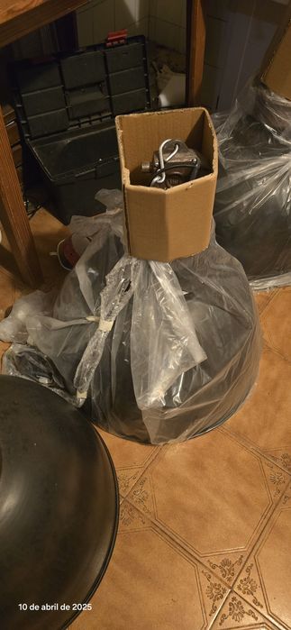 Candeeiros rústicos