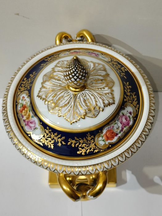 Waza Salonowa, Vista Alegre, Portugalia, Lata 80te  XX w. Talha Silvér