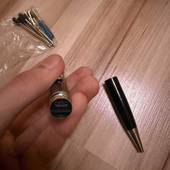 Długopis szpiegowski z mikrofonem i nagrywaniem - NOWY