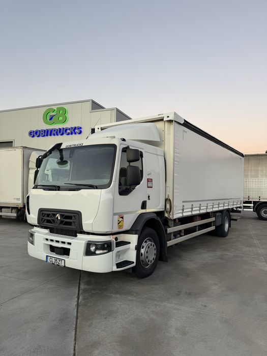 Renault D320 Wide, 7.50m c/ plat. Retratil, 2017