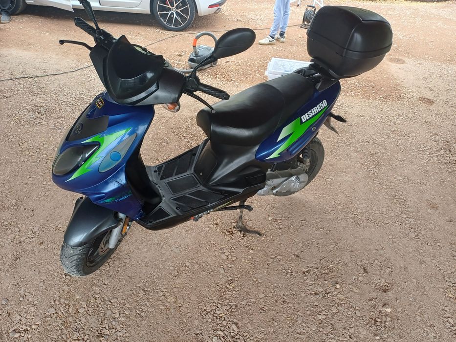 Motorower 50c niebieski