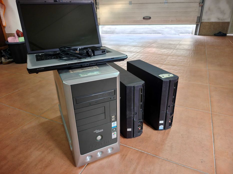 Conjunto 4 computadores