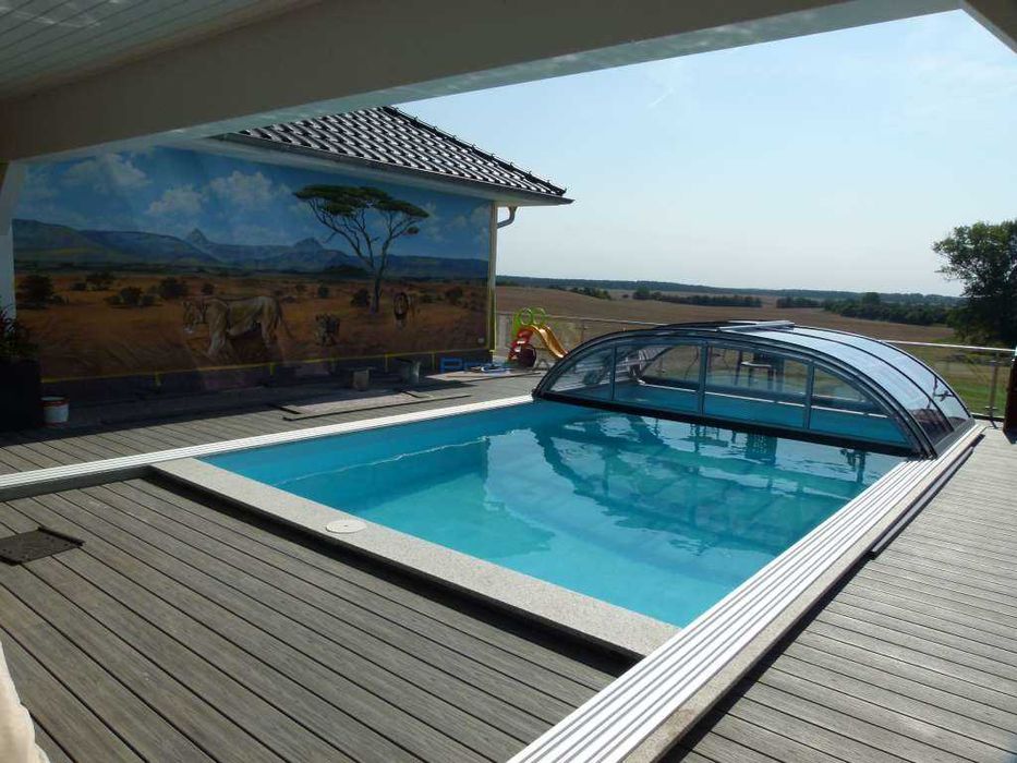 Zadaszenie basenowe 8,65 x 4,25m VERSO PrimeCover