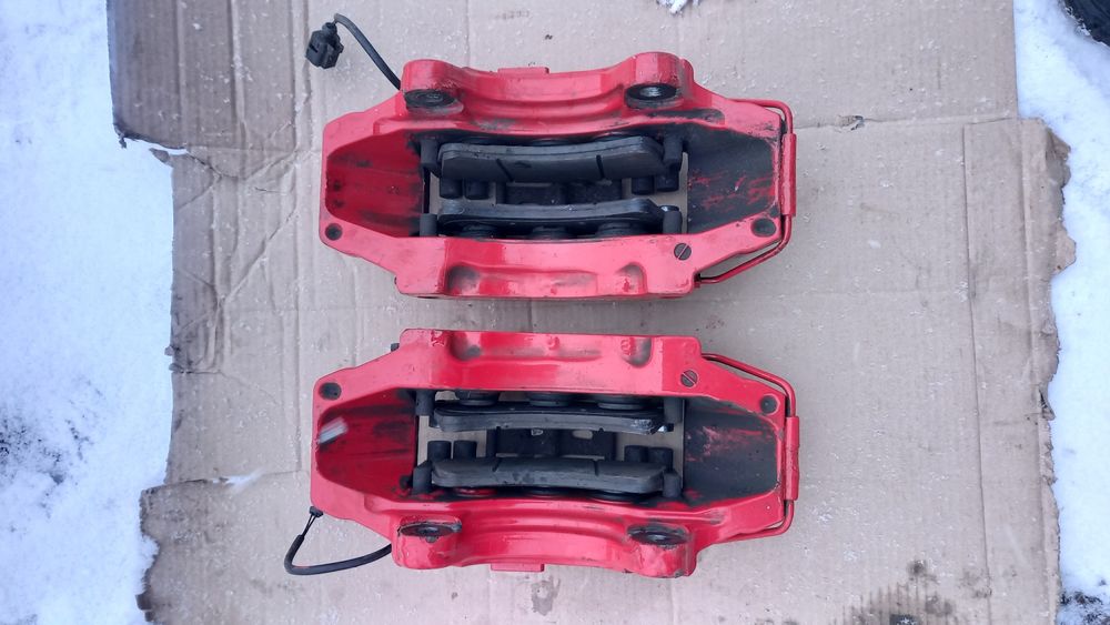 Суппорта Brembo Z-18 от Porsche Cayenne Turbo 6ти поршневые гальма