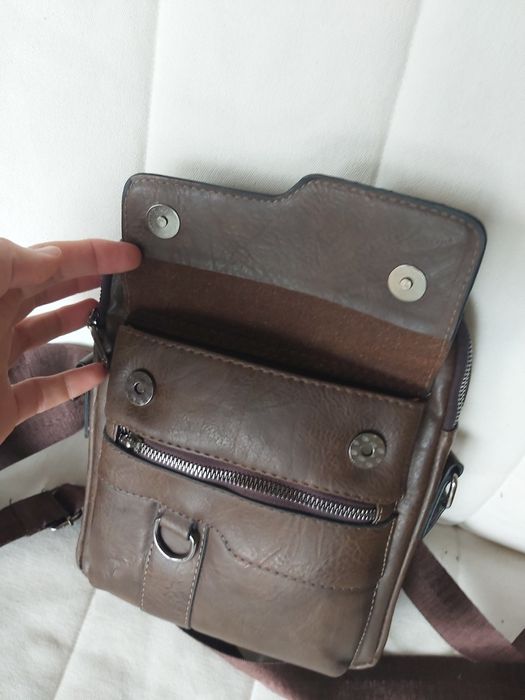 Bolsa de mão masculina