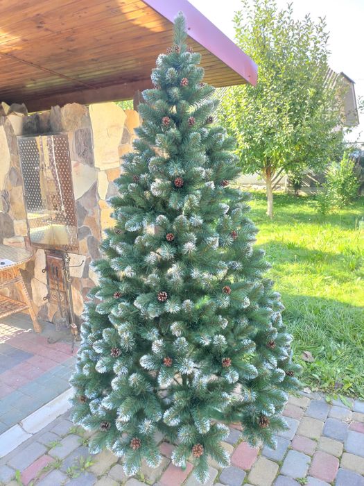 Акці‼️Новорічна Штучна ялинка Еліт, искусственная елка, ЖИВІ ВІДЕО